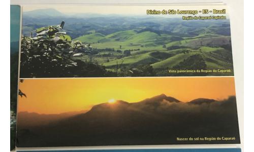 Cart�o Postal Brasil Espirito Santo Divino de S�o Louren�o